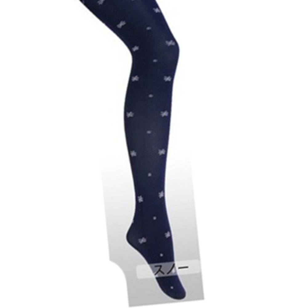 レディース おしゃれ ファッション 冬用 ソックス タイツ ストッキング 雪 結晶 星柄  スノー