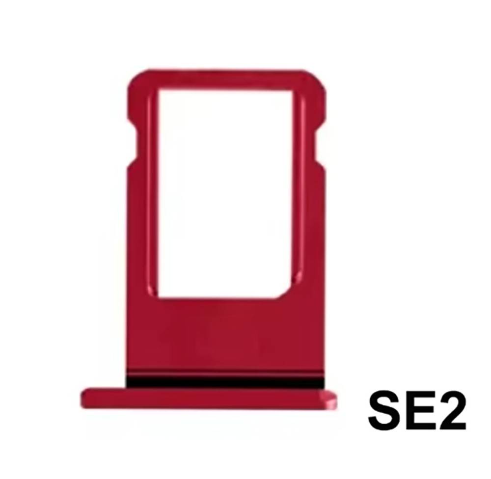 Sim カード iPhone SE 第 2 世代 SE2 SIM トレイ スロットホルダー ア  SE2Red