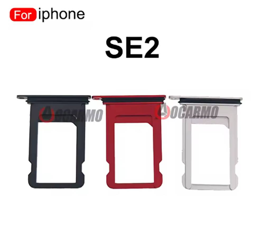 Sim カード iPhone SE 第 2 世代 SE2 SIM トレイ スロットホルダー ア  SE2Red