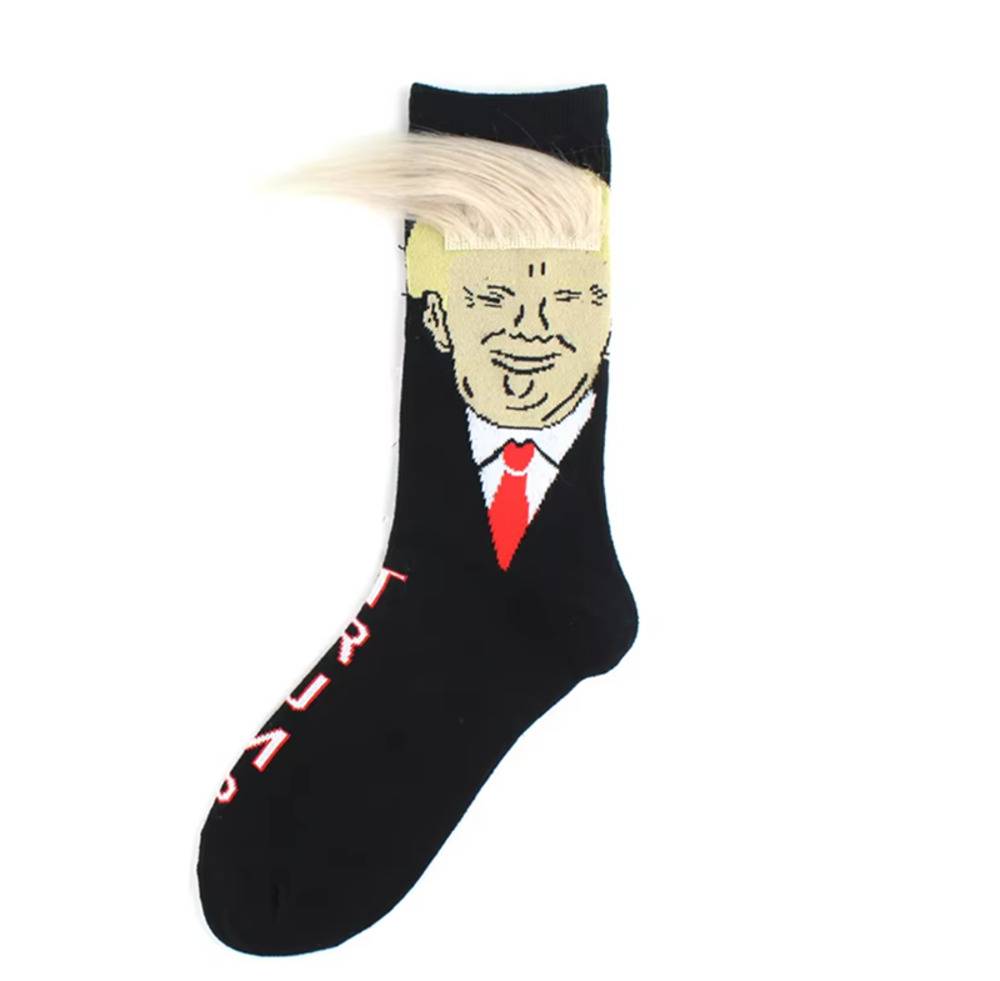 トランプ 靴下 ドナルド 大統領 ソックス おもしろ ジョーク 面白いソックス 一足 