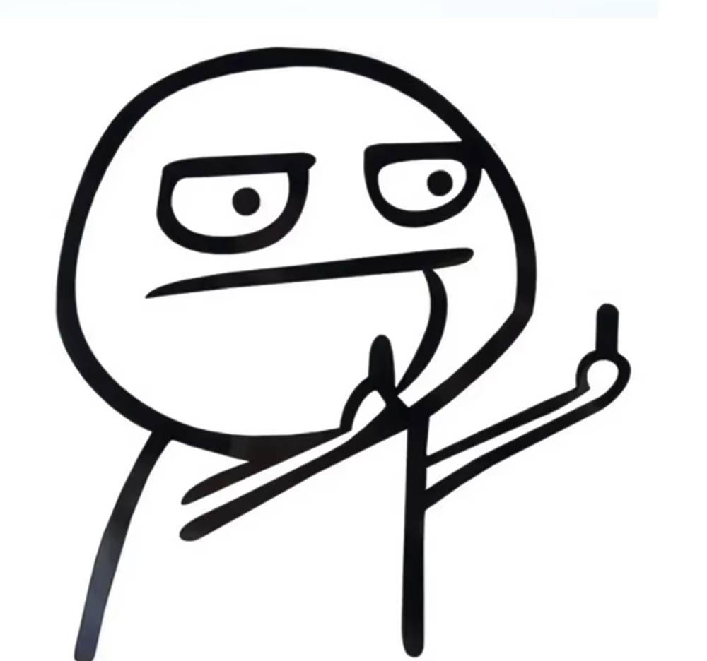 カーステッカー 漫画の中指 ステッカー 面白い 漫画 中指 反射車トラック グラ  ブラック