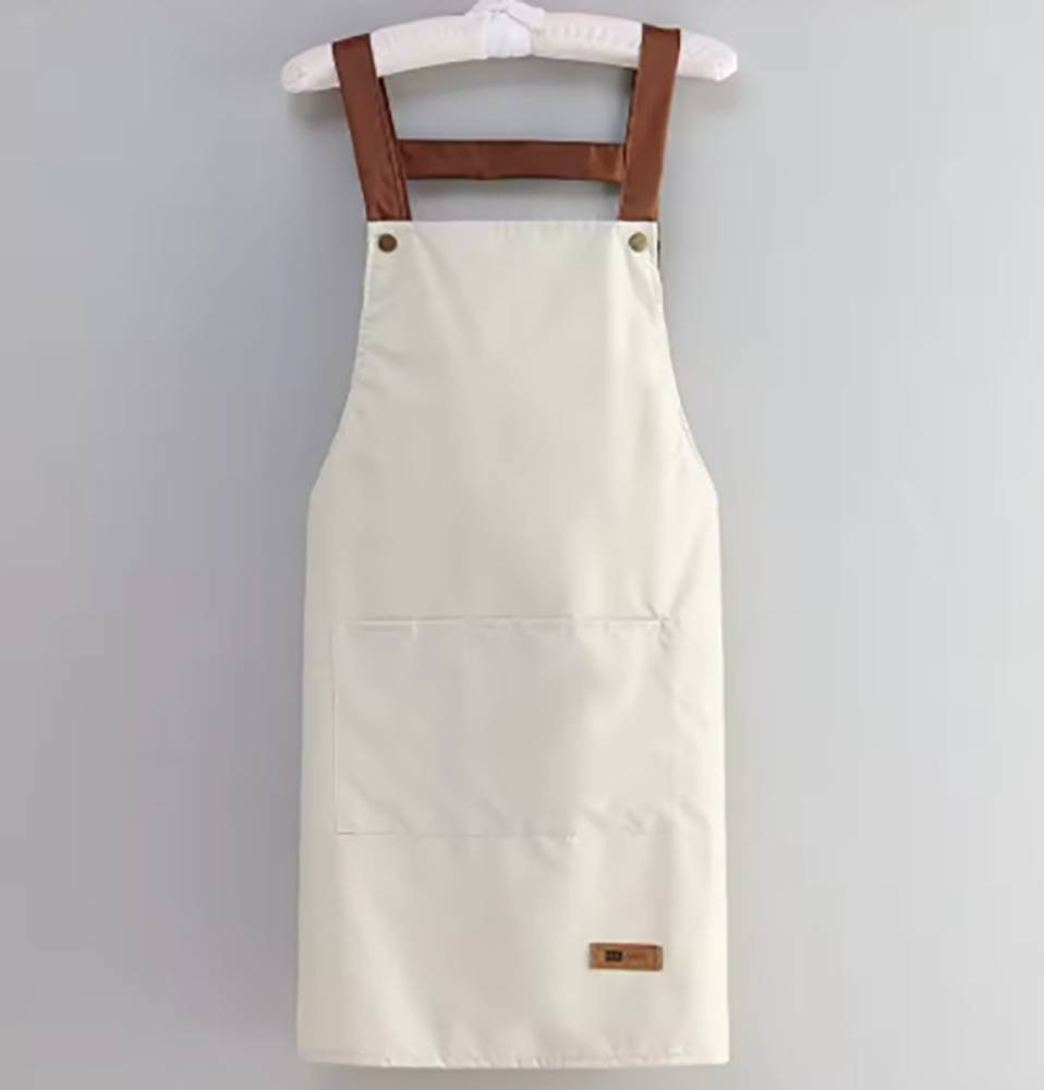 エプロン 防水 耐油性 キッチンワーク 便利 収納 作業着 夏用 薄手  料理エプロン キッチンエプ  白