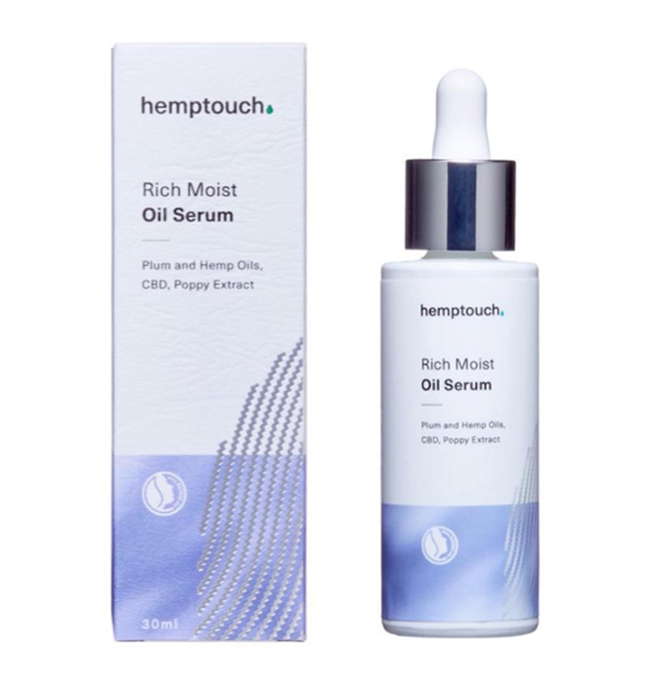 CBD リッチモイストオイルセラム 30ml ヘンプタッチ アイソレート