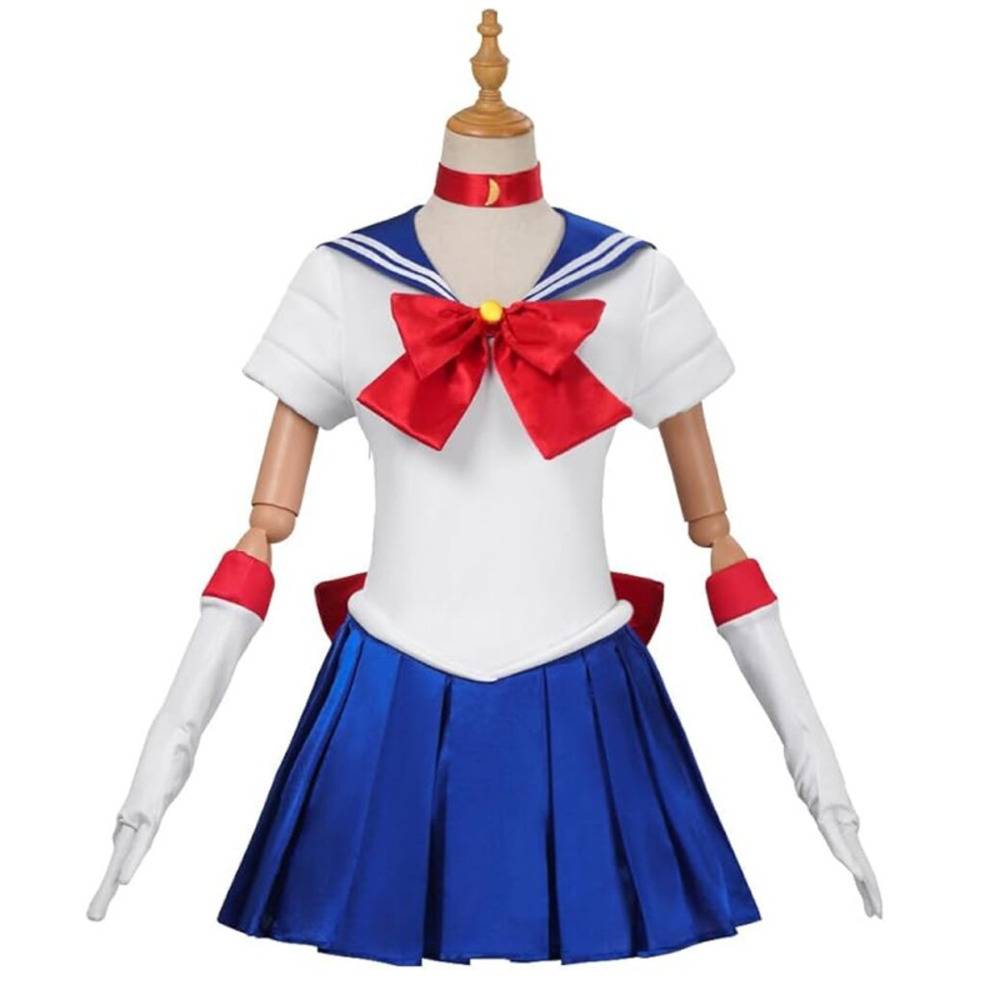 美少女戦士 セーラームーン 月野 兎 ウサギ コスプレ衣装 忘年会 余興 セーラーマーズ ネイビーM