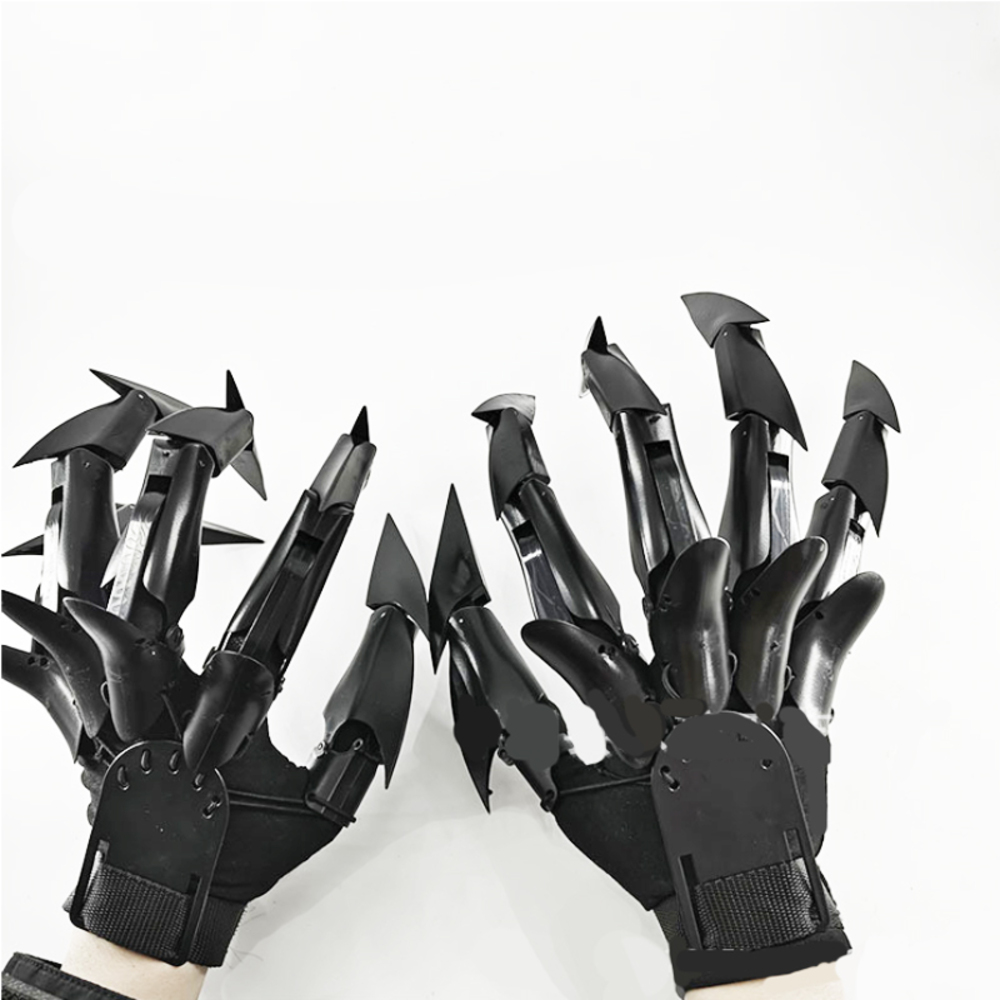 おもちゃ パーティー コスチューム 両手 ホラー ハロウィーン 怖い スケルトン手 カマキリ 螳螂 