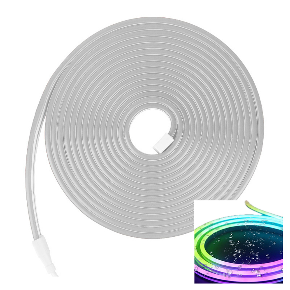 LED テープライト ネオン 防水 配線不要 DIY インテリア 看板 ストリング 5m ゲーミング｜マルチ