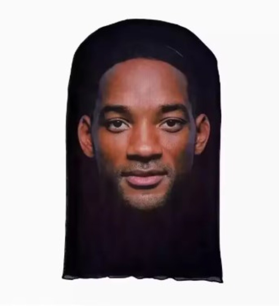 面白い 3Dフェイス プリントマスク 仮面 メッシュ ハロウィン 仮装 コスプレ ウィル・スミス