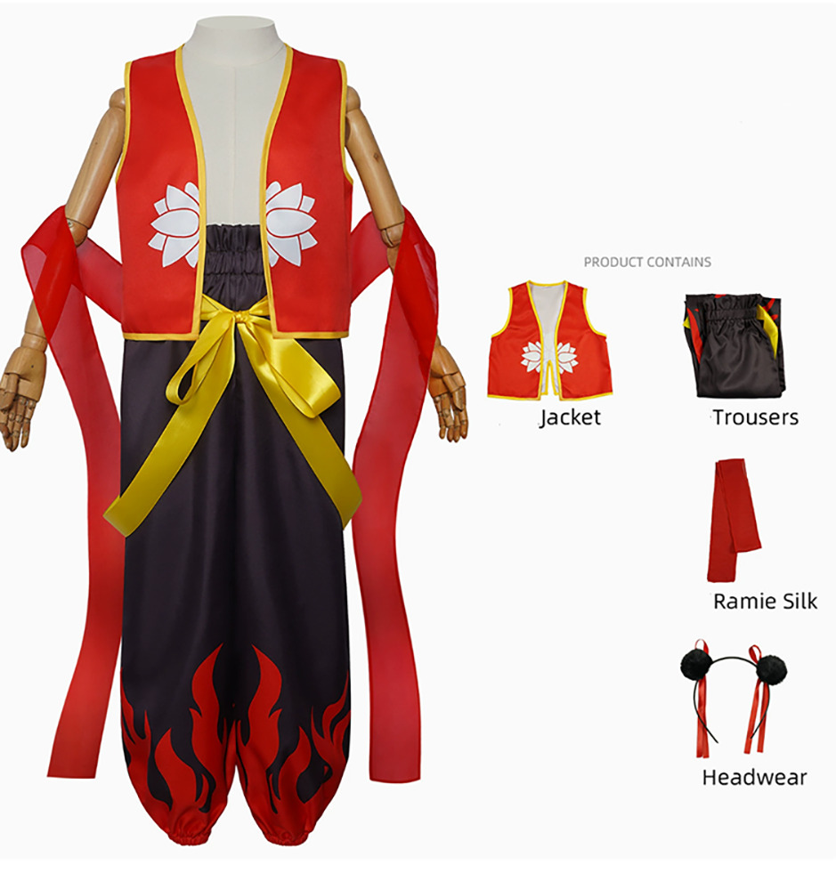 ナタ コスプレ 3Dプリント メッシュマスク 衣装 大人 子供 キッズ ハロウィン 映画 魔童の大暴れ アニメ  