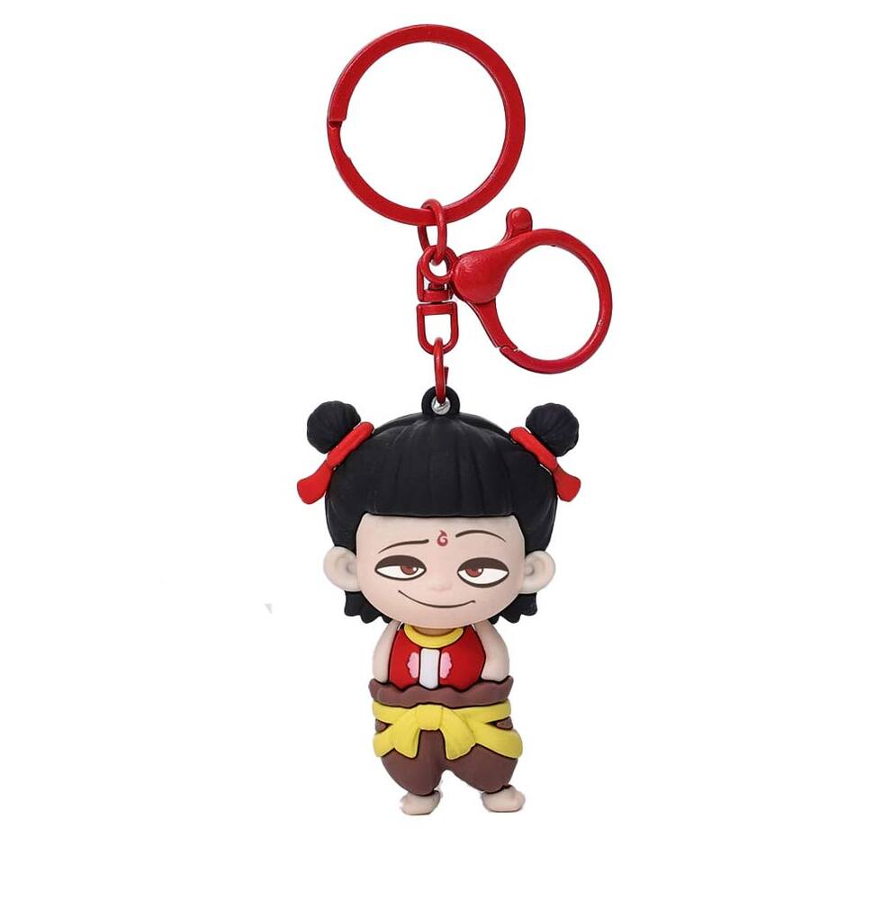NEZHA ナタ 魔童の大暴れ 封神演義 哪吒 キーホルダー 人形 フィギュア アニメ 中国 ナタ