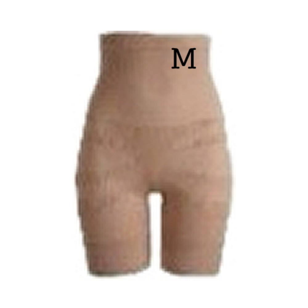 ハイウエスト 骨盤 スパッツ 補正下着 ガードル 産後 引き締め  ベージュM