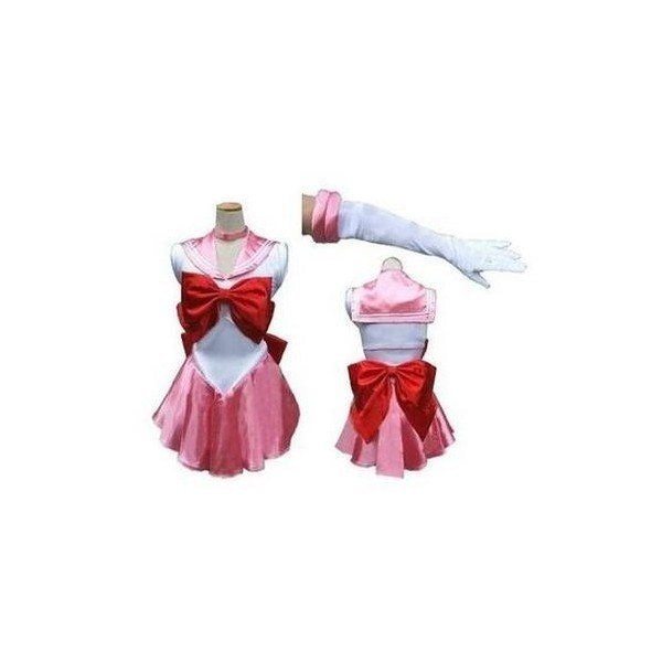 ハロウィン 美少女戦士 セーラームーン 少女マンガ アニメ ちびうさ  ピンクMサイズ｜ピンクMサイズ - 画像2