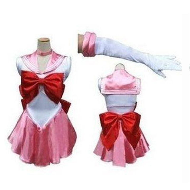Halloween, Sailor Moon, Sailor Uniform, Anime, Chibi Usagi, Cosplay Costume, Pink, XL｜Pink, XL size - 画像2
