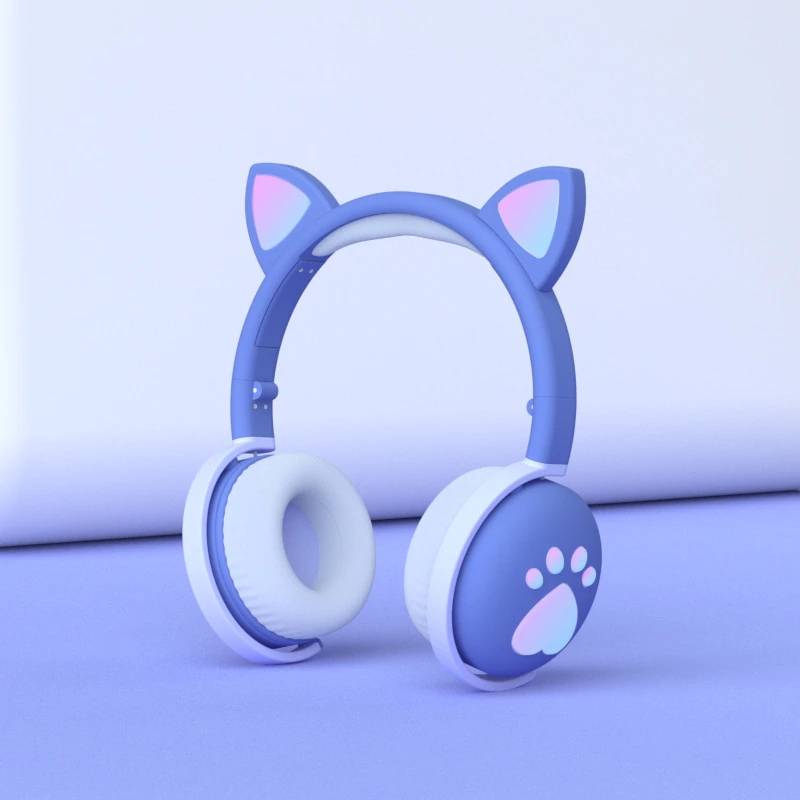 ヘッドフォン bluetooth かわいい 猫耳 女子 ギフト ヘッドセット ワイヤレス ゲーミング