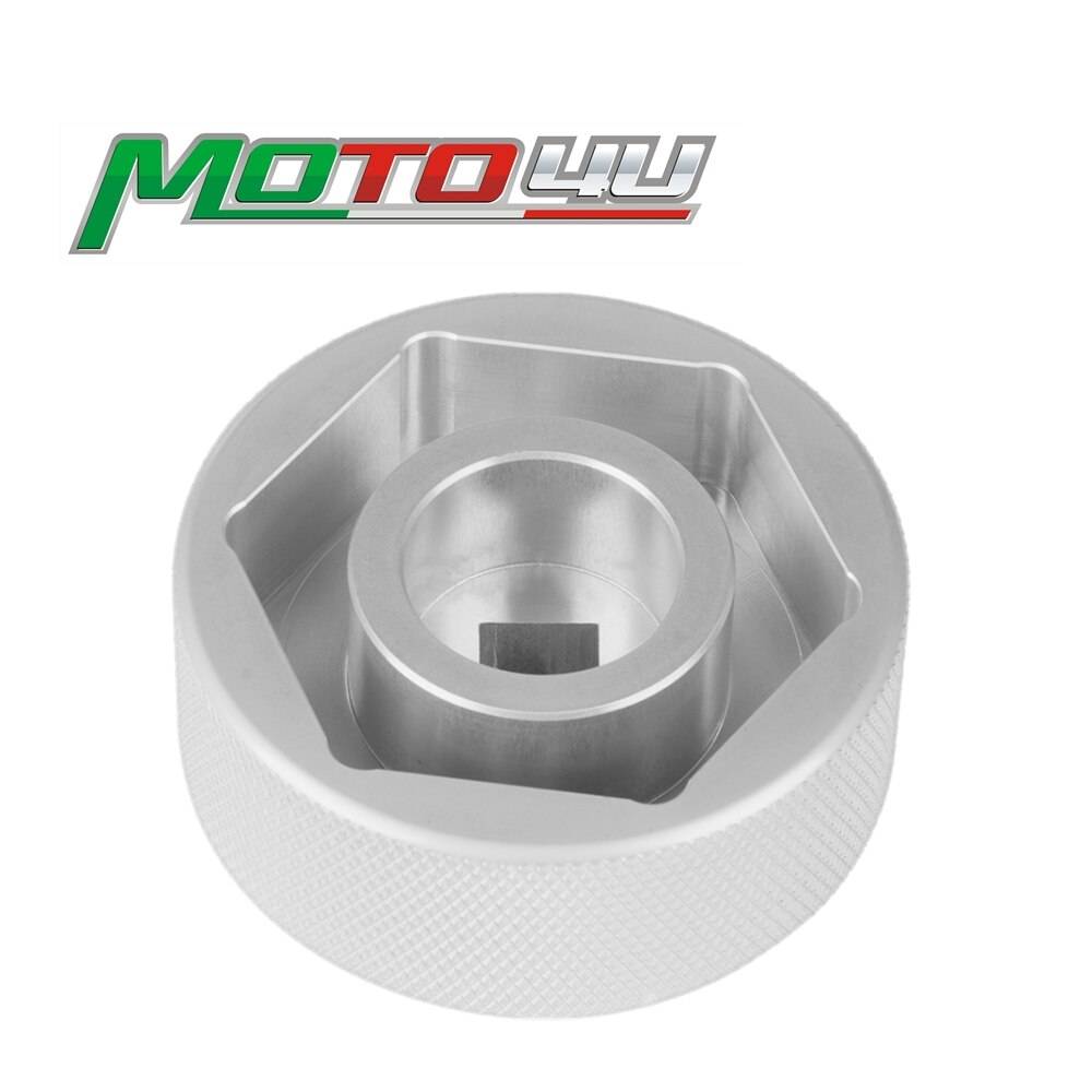 バイク フロント フォーク キャップレンチ ホイール モーター ナット アルミ製 メンテナンス 整備 