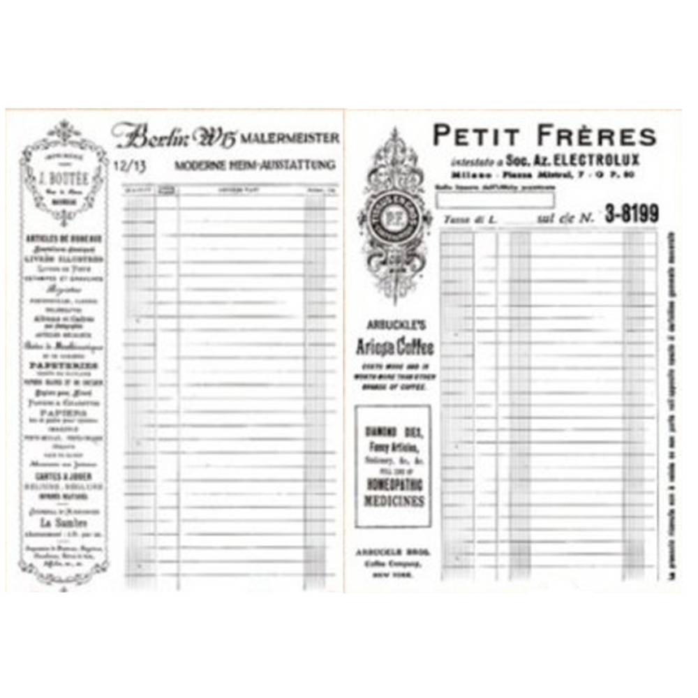 メモパッド 付箋 チケット ワークショップ ペーパー 文房具 アンティーク おしゃれ コラージュ