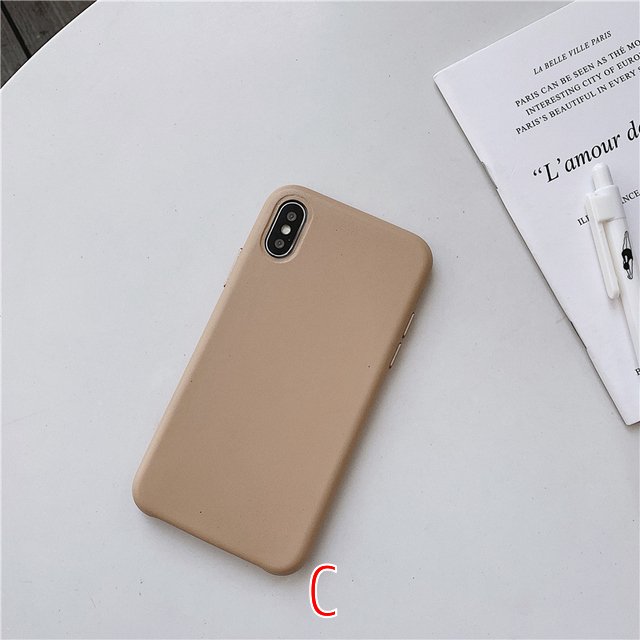 iPhone 12 Smartphone Case, Solid Leather Cover, Simple, Pink, Stylish C Pink｜C pink - 画像2