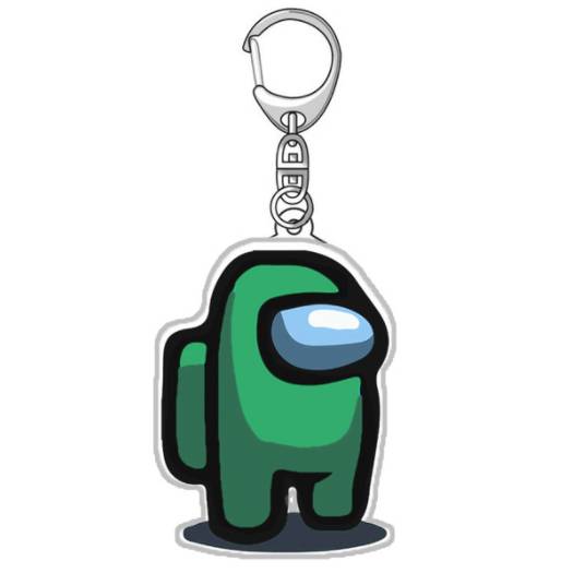 Among Us キーホルダー グッズ アクリル 宇宙人狼 カラフル ギフト キー ホルダー 装飾 アクセサリー キーリング アマングアス アマンガス アモングアス
