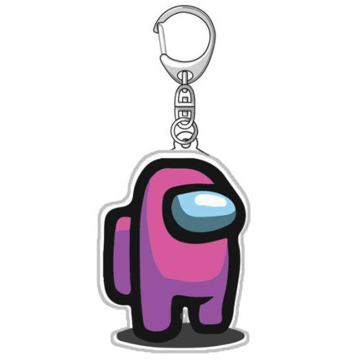Among Us キーホルダー グッズ アクリル 宇宙人狼 カラフル ギフト キー ホルダー 装飾 アクセサリー キーリング アマングアス アマンガス アモングアス