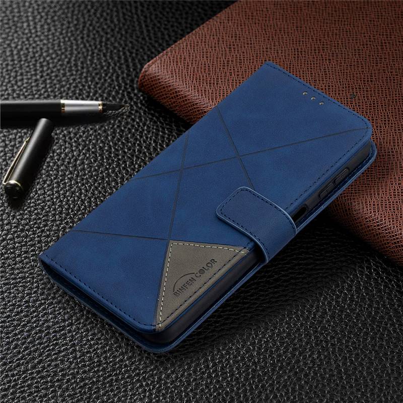 Samsung Galaxy A32 Leather Case, Flip Cover with Card Storage, Phone Case, Wallet Case, A32-Blue｜A32-Blue - 画像2