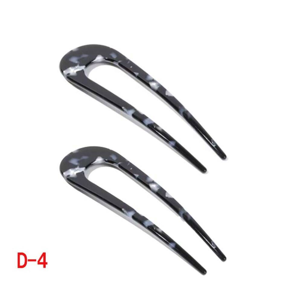 Hairpin Set of 2, Hair Clips, Women's Hair Accessories, Cute, Traditional Japanese Style, Kimono, Yukata, D-4｜D-4 - 画像4