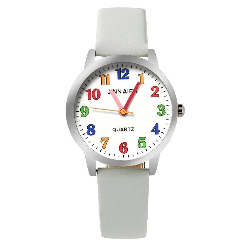 子供時計 ファッション 腕時計 キッズ時計 学生 マルチカラー クォーツ時計 カラフル 可愛い 男の子 女の子 - 画像1