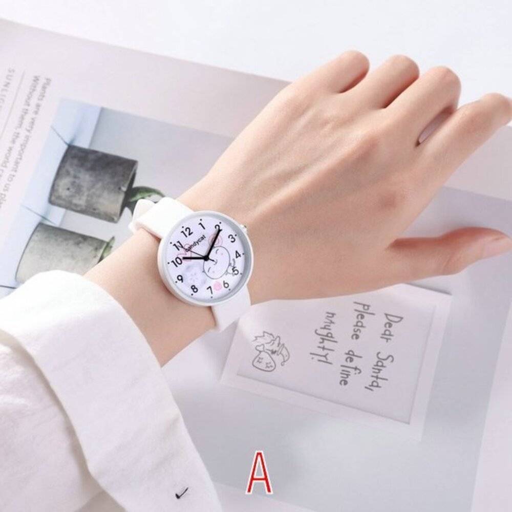 腕時計 キッズウォッチ アニメ かわいい 子供 ウォッチ プレゼント ギフト 女の子 女性 クリスマ ｜白 - 画像2
