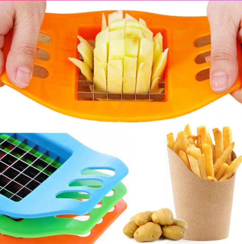 ポテト カッター スライサー 玉ねぎ 野菜 果物 フレンチフライ フライドポテト キッチン 料理 ランダム｜ランダム