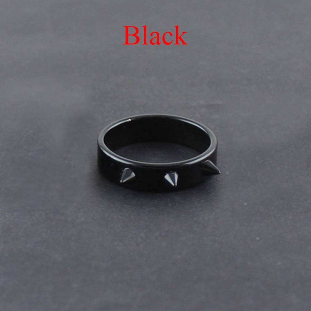 ロック パンク 地雷系 指輪 リング スタッズ 棘 鋲 メンズ レディース ユニセックス おしゃれ 21-Black｜21-Black - 画像2