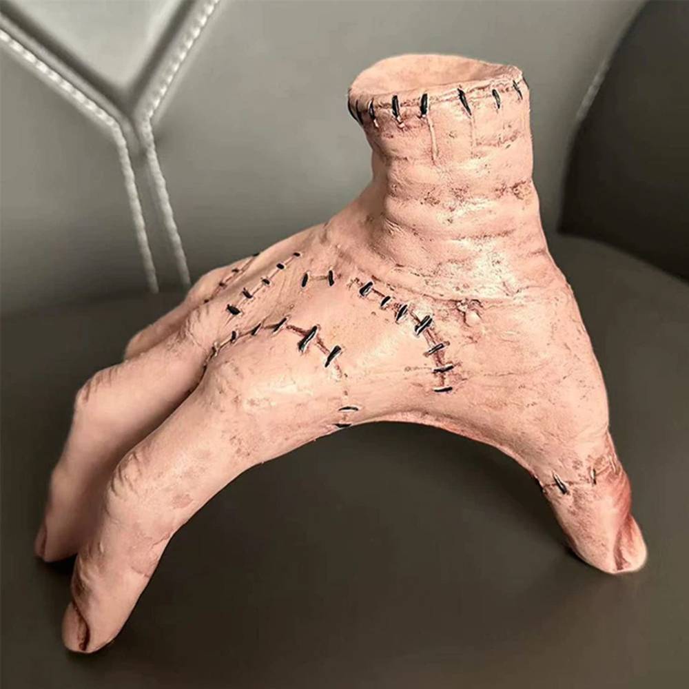 ハロウィン 装飾 飾り アダムスファミリー 手 ウェンズデー ハンド シング コスプレ 置物 