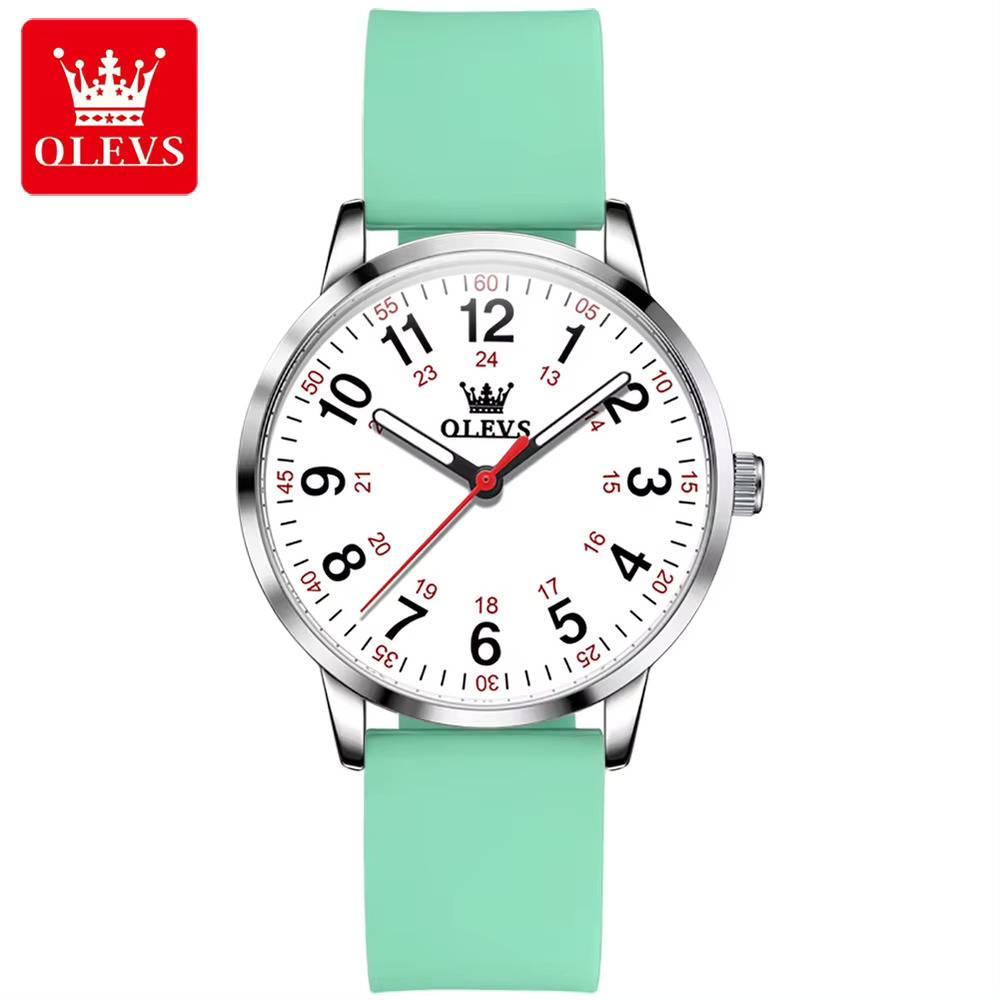 レディース おしゃれ ファッション ブルー 防水 女性用 時計 腕時計 アナログ  グリーン