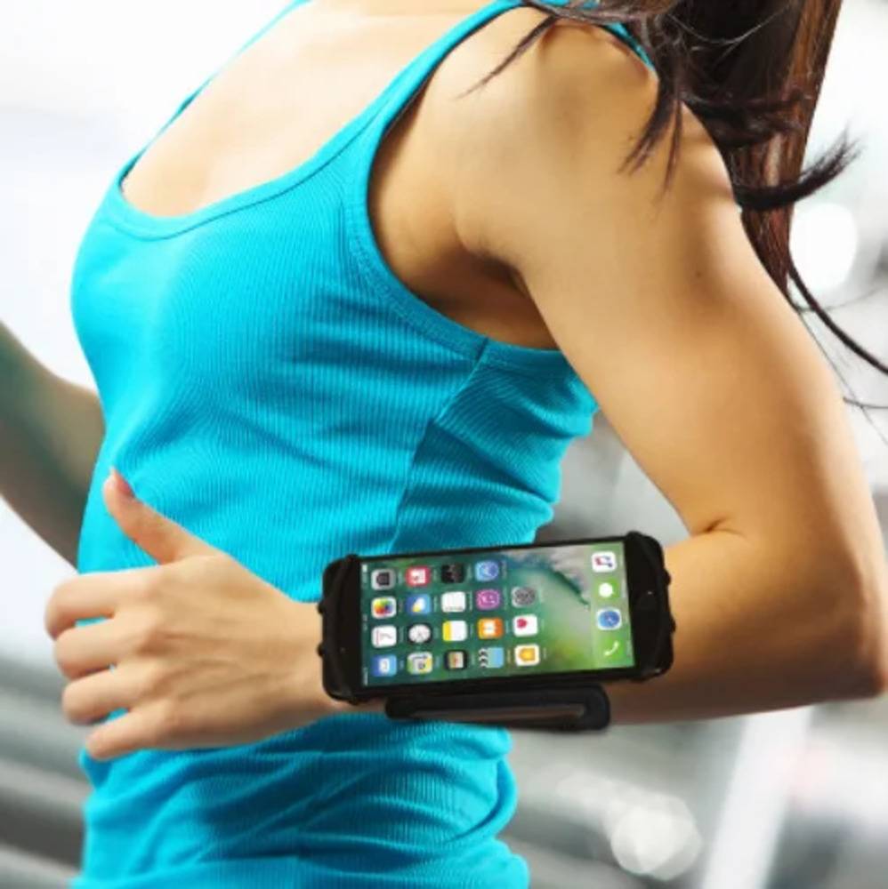 スマホ ホルダー レディース スポーツ アウトドア ジム ランニング フィットネス 黒