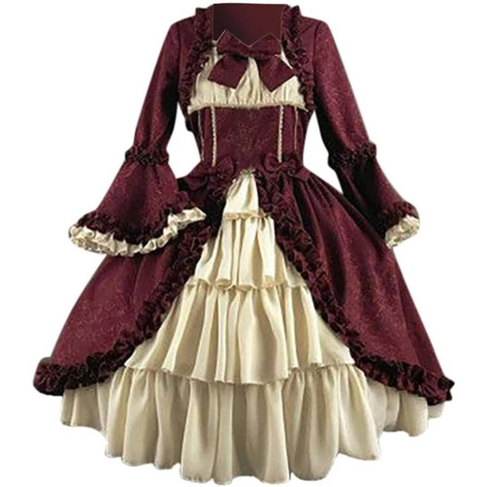 貴族風 ロリータ ドレス お姫様 ロングドレス 舞台衣装 コスプレ ハロウィン 仮装 コスチューム