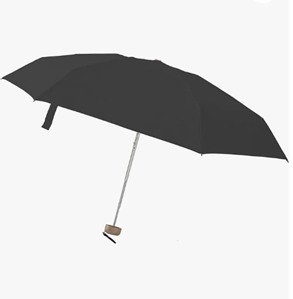 折りたたみ 傘 メンズ レディース シンプル 軽量 UV コンパクト 撥水 遮光   ブラック