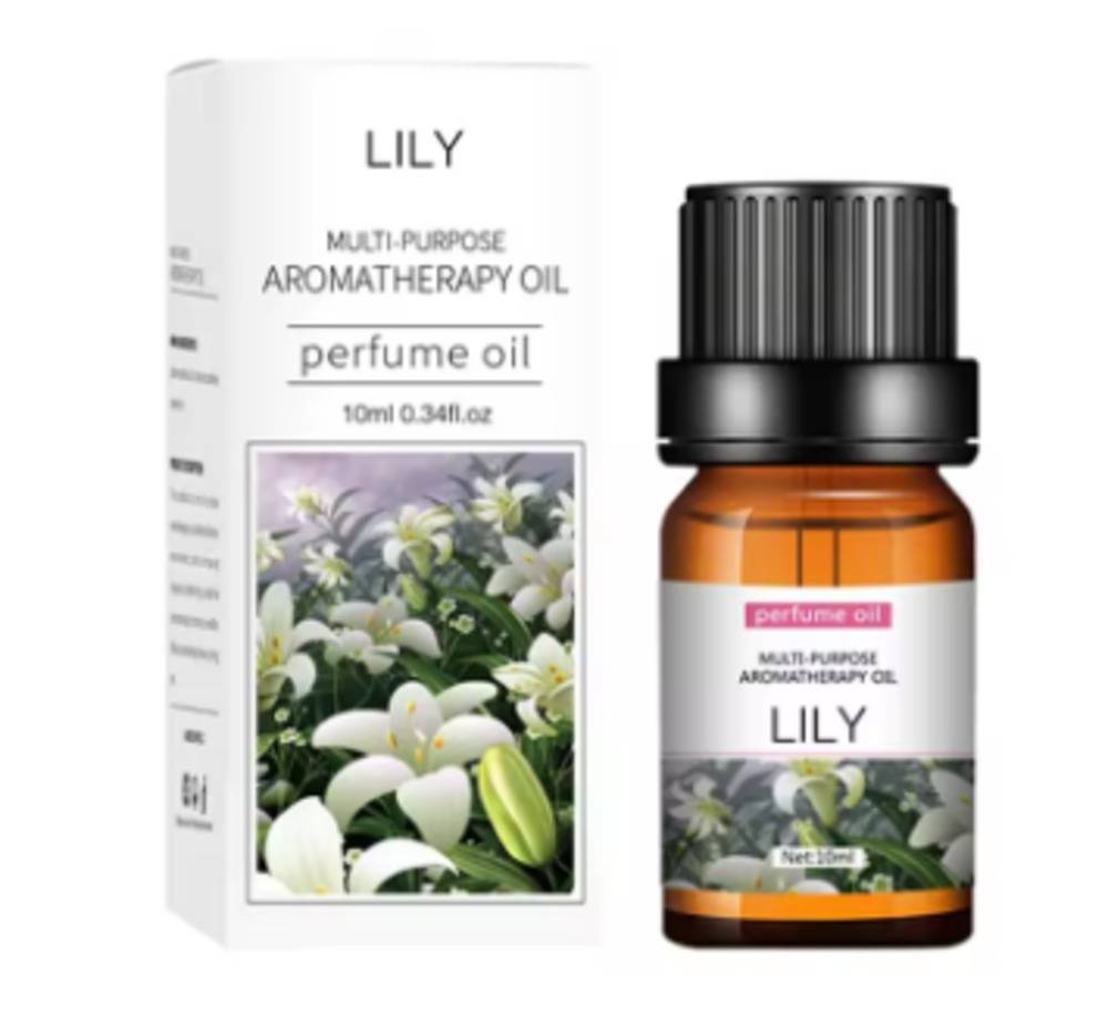 人気 オイル リラックス アロマ ディフューザー マッサージ 10ml 香水 百合 リリー