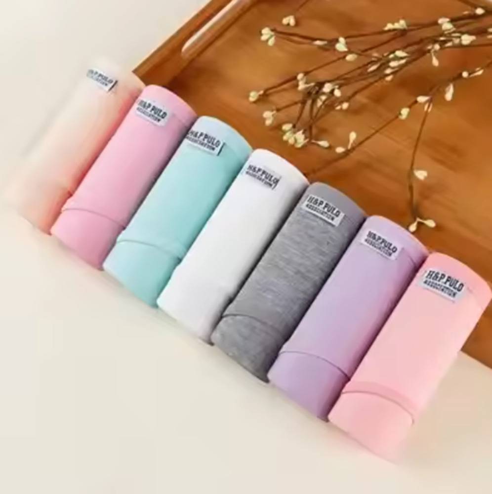 レディース コットン パンツ パンティー 下着 通気性 シンプル 無地 お得 激安 女性 7枚入り