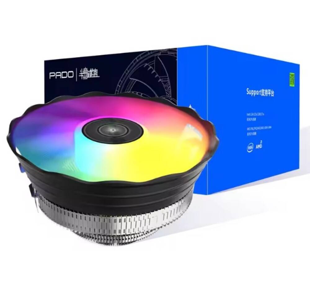 ゲーミングPC レインボーカラー CPU クーラー 冷却器 冷却ファン 冷却プロセッサー AM4 AM5 