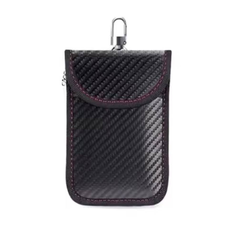 キーケース 車 RFID スマートキー 電波遮断 カーボンファイバー カー 盗難防止 セキュリティ  M