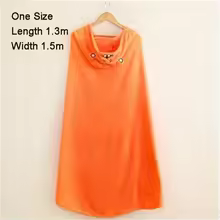 うまるちゃん 干物妹 ヒモウト コスプレ 衣装 ケープ フード付き ハロウィン オレンジ