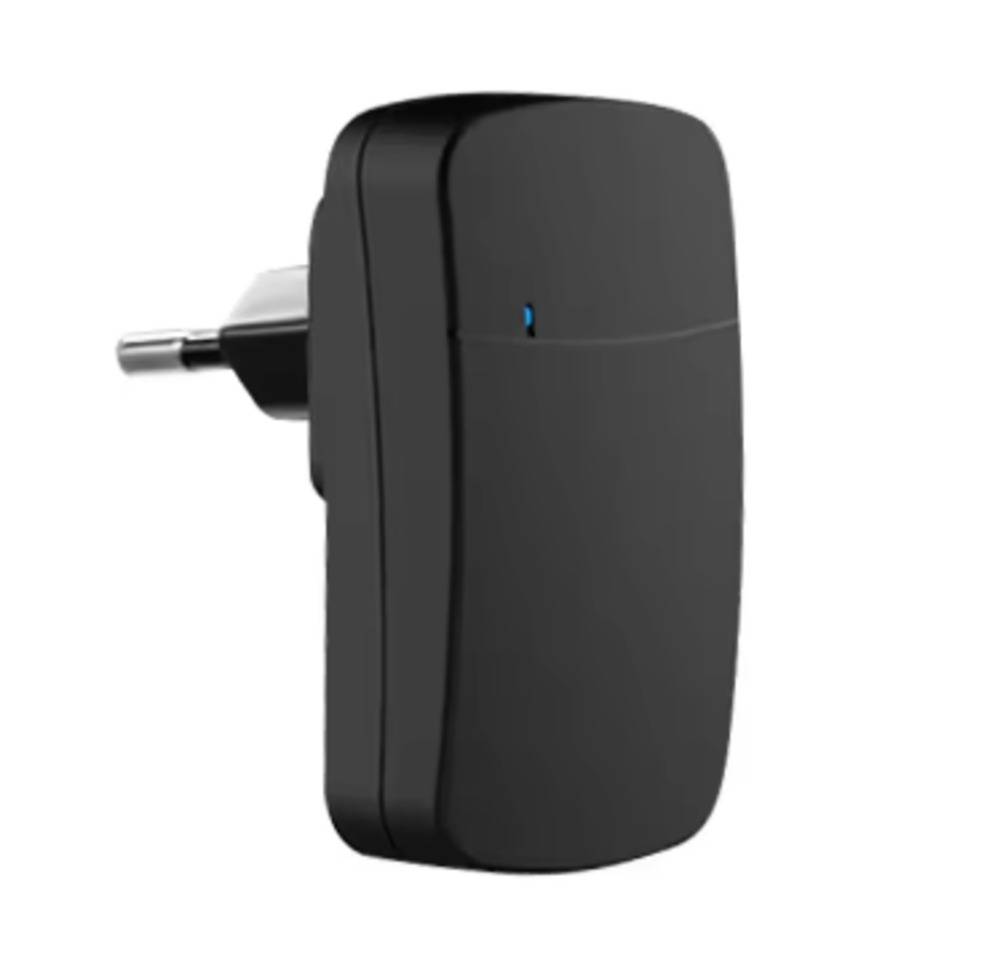 防水 ワイヤレス ドアベル 屋外対応 ハウスチャイム 300mリモコン 38着信音 ブラック