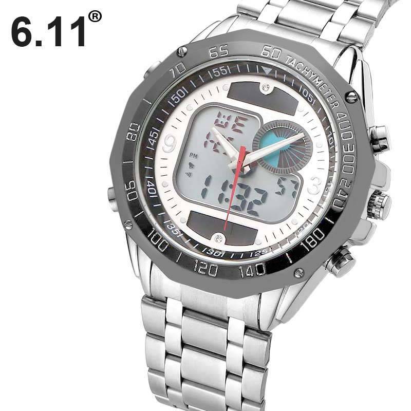 デザイン ソーラーウォッチ LED デジタル腕時計 メンズ 腕時計 生活防水 ファッション スポーツ ミリタリー ドレスウォッチ 