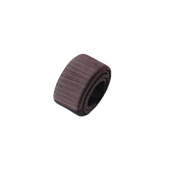 お団子 ヘアバンド ヘアアクセサリー おだんご ドーナツシェーパ  ダークブラウン