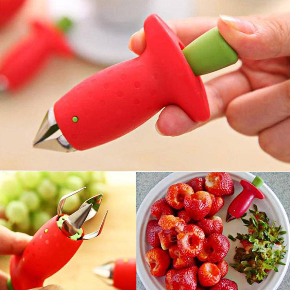 Strawberry Picker Kitchen Tool Valentine's Day Baking Easy 1 piece｜1 piece - 画像2