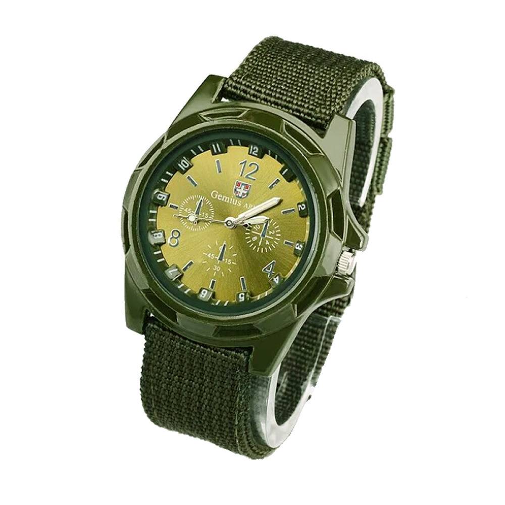 Men's wristwatch, lightweight, sports, military, stylish, gift, Father's Day, green｜Green - 画像7