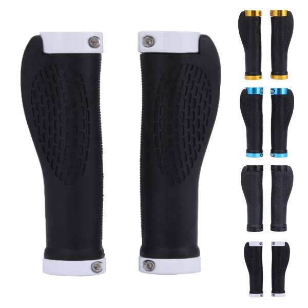 MTB mountain bike bicycle handlebar grip end handlebar Influen White｜White - 画像2