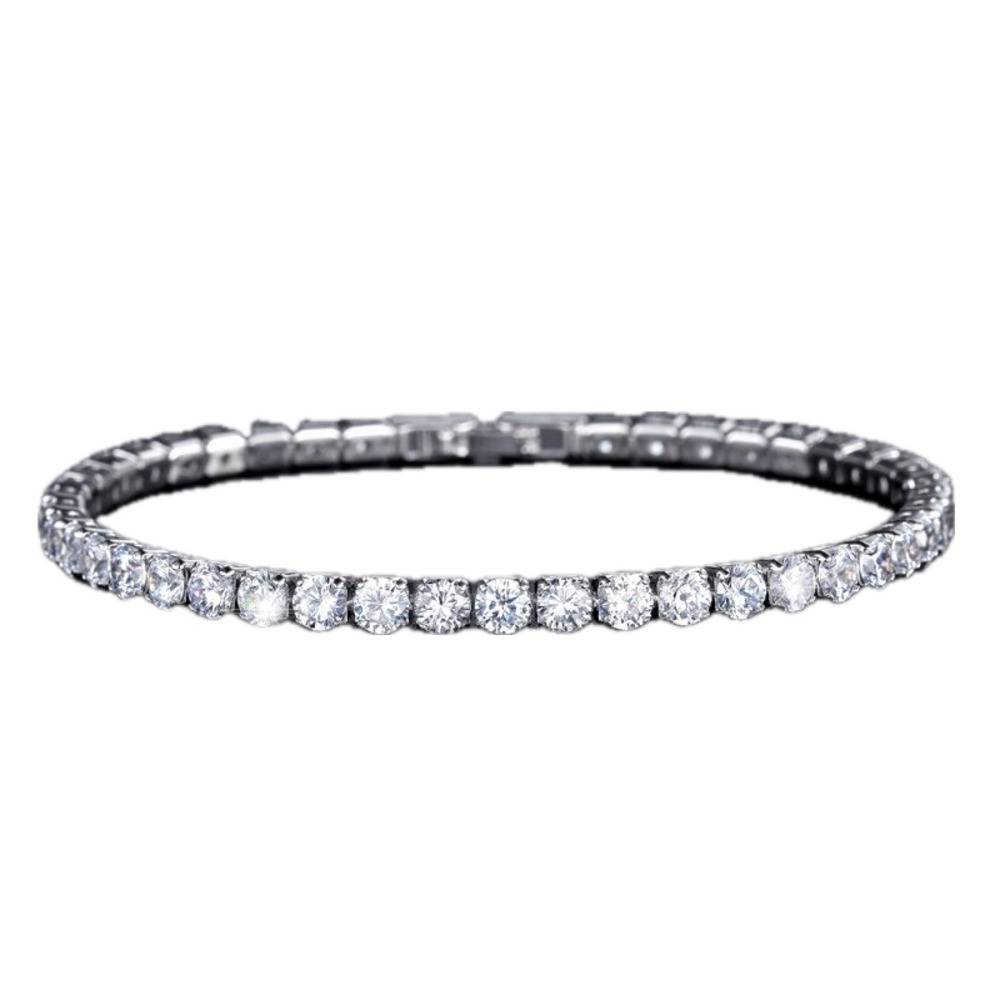 Women's Fashion Bracelet with Charm, Luxury Jewelry Y2K Clear｜Clear Color - 画像3