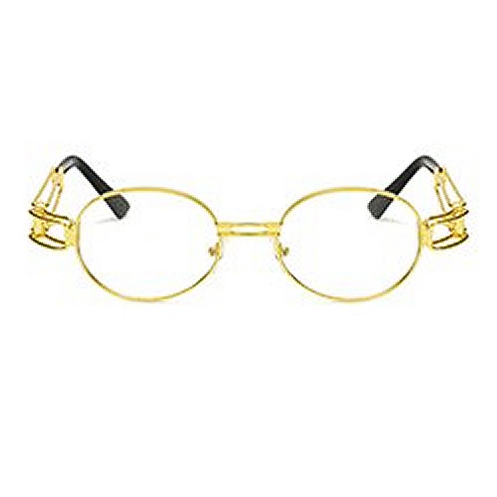 Accessories Eyeglasses Sunglasses Reading Glasses Vintage Retro Stylish Vintage Clothing From Nakameguro Clear Frame - Gold｜Clear Frame - Gold - 画像2