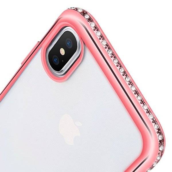 ダイヤモンドバンパー ケース TPU カバー iPhone X 6 6 7 8 Plus Case - 画像1