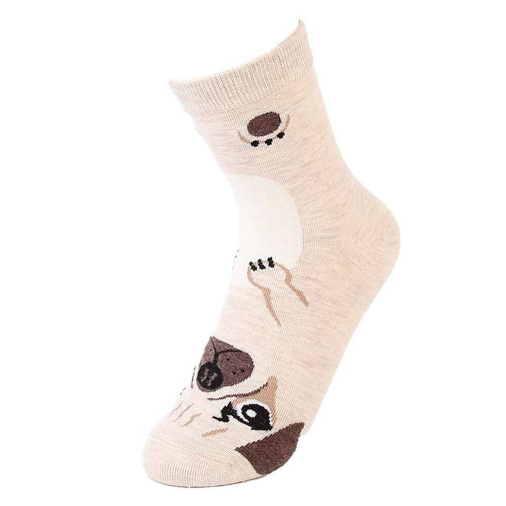 犬 靴下 レディース おしゃれ かわいい コットン 綿 プレゼント ギフト パグロング｜パグロング - 画像4