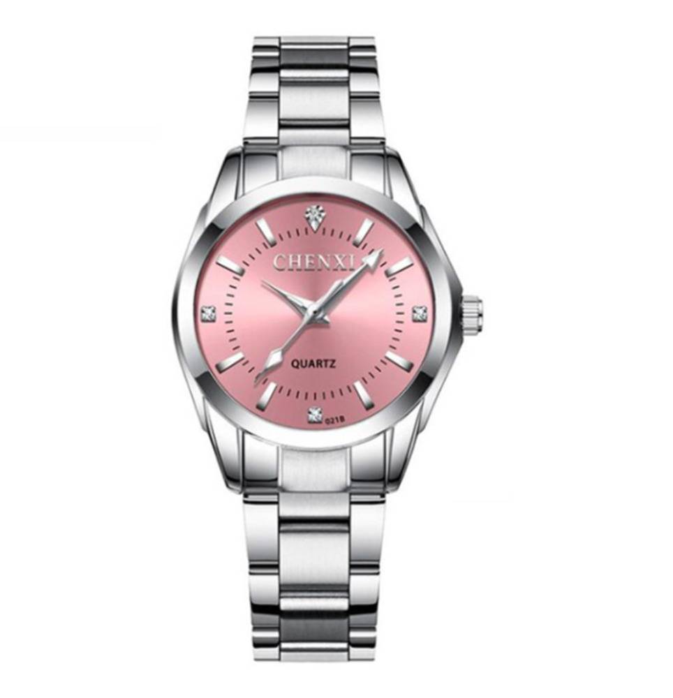 ブランド 腕時計 レディース おしゃれ ファッション ステンレス シンプル 人気 プレゼント    ピンク