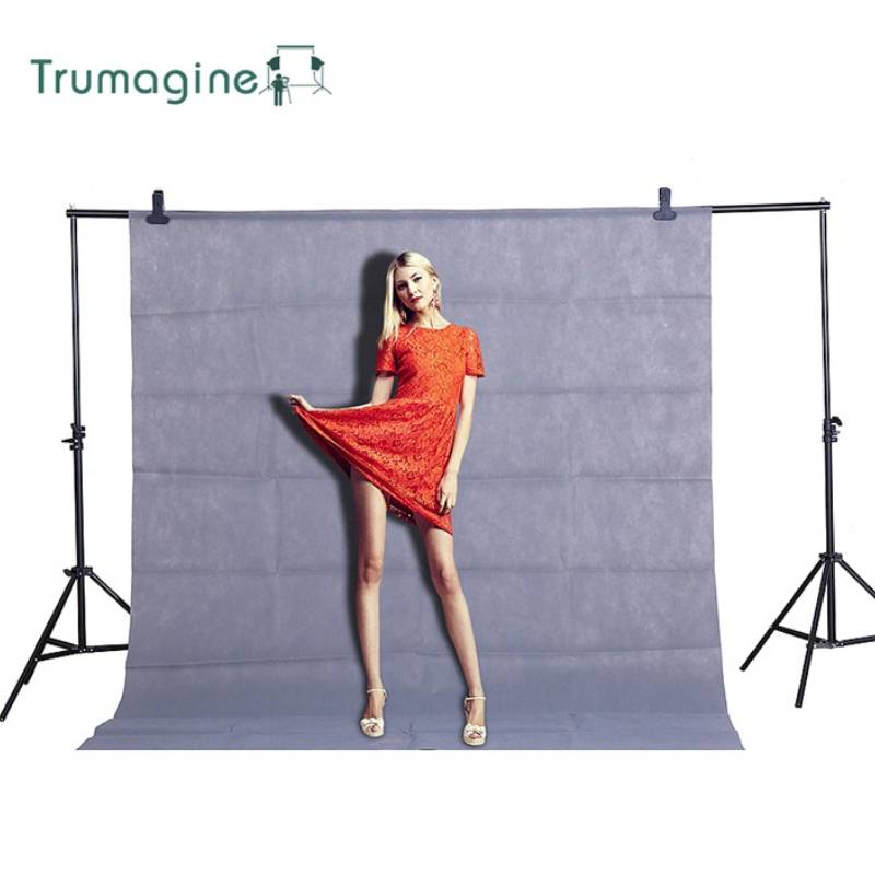 Studio photography background fabric, lightweight, for photographers, product photography, portrait photography, screen, gray.｜Gray - 画像2